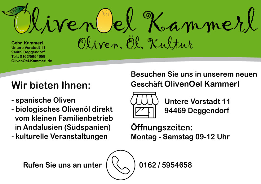 OlivenOel Kammerl
Oliven, Öl, Kultur